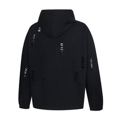 THUG CLUB Horseshoe Distressed Hoodie