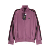 Needles Purple Black‑Stripe Track Jacket