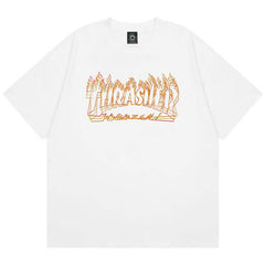 FLAME - TSHIRT - White