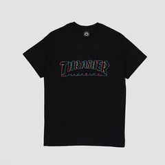 THRASHER T-SHIRT - BLACK