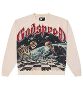 Godspeed Checkmate Sweatshirt Bone