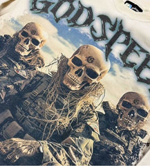 Godspeed Squadron Thermal L/S Tee Bone
