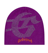 Godspeed Studded Beanie Purple