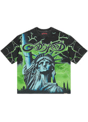 Godspeed Voltage Tee Black/Green