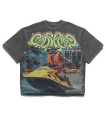 Godspeed Wave Runner Tee Grey Wash