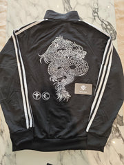 Embroidered dragon pattern out of print Thug club collaboration dragon pattern jacket sports jacket heavyweight embroidery