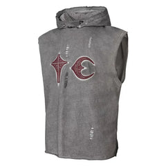 Thug Club Washed Sleeveless Hooded Vest