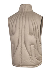 2026 Winter New Thug Club Down Jacket, Vest, Stand up Collar, Zipper, Warm Tank Top, Thickened Casual Coat