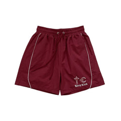 THUG CLUB Nylon Logo Track Shorts