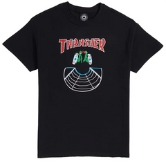 THRASHER T-SHIRT - BLACK