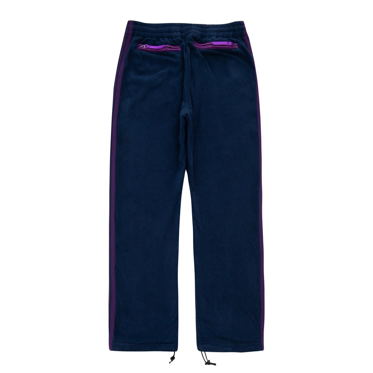 Needles Navy‑Purple Fleece Track Pants