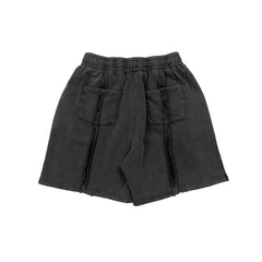 THUG CLUB Washed Loose Drawstring Shorts