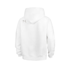 THUG CLUB Stud‑Detail Logo Hoodie