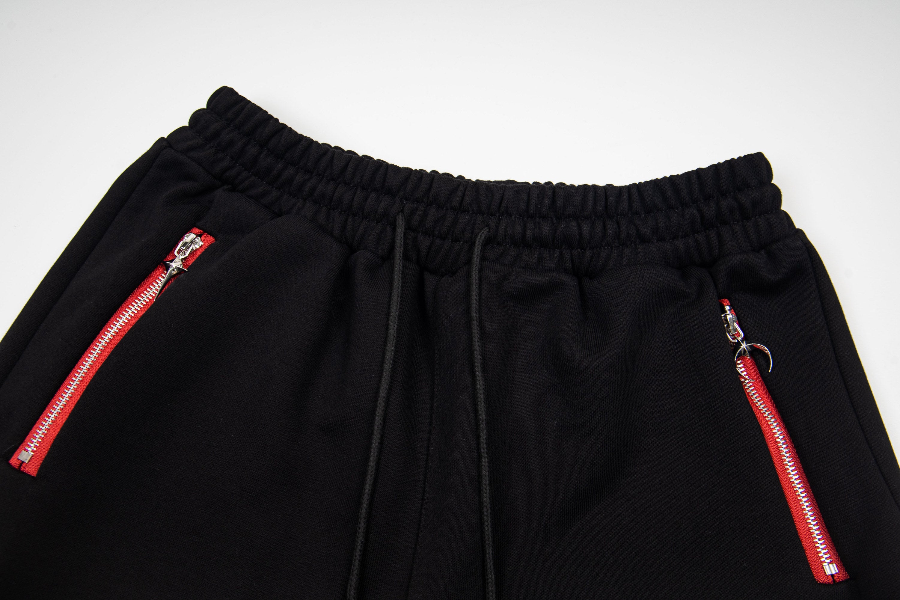 THUG CLUB Patch‑Detail Wide‑Leg Sweat Pants