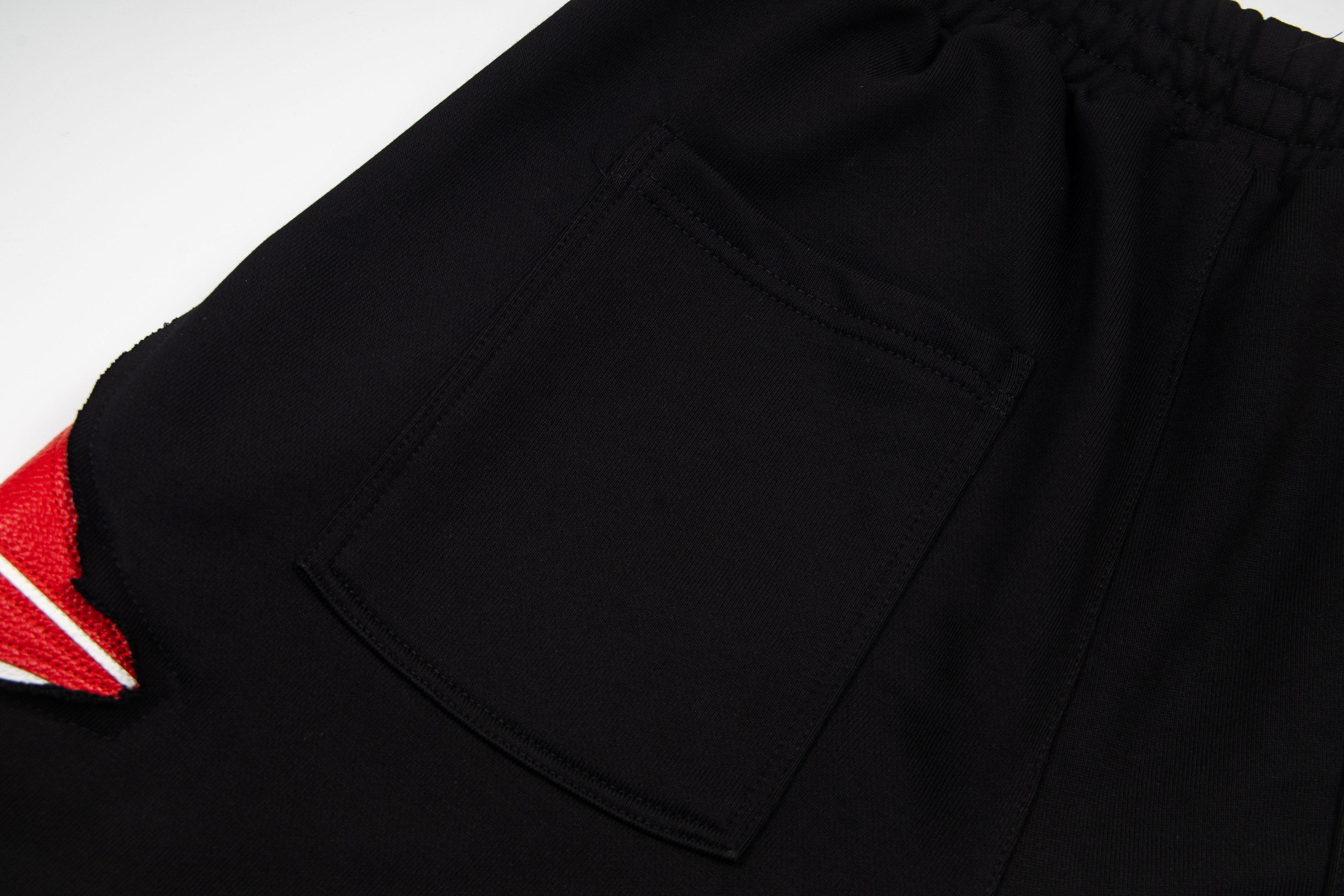 THUG CLUB Patch‑Detail Wide‑Leg Sweat Pants
