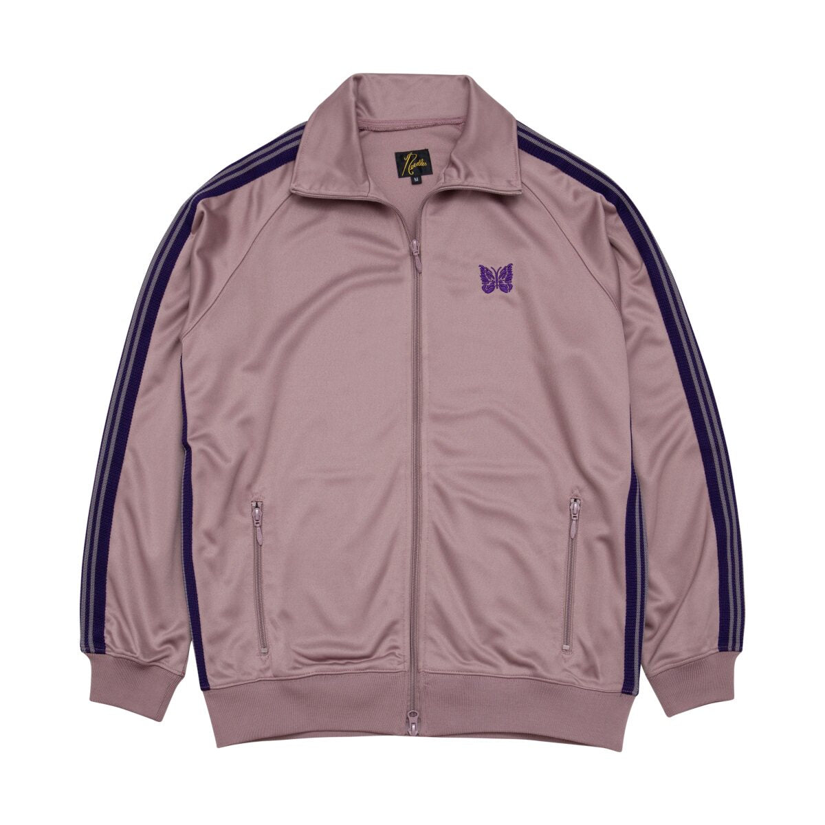 Needles Dusty‑Rose Purple‑Stripe Track Jacket