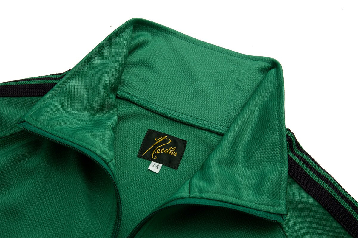 Needles Green Purple‑Stripe Track Jacket