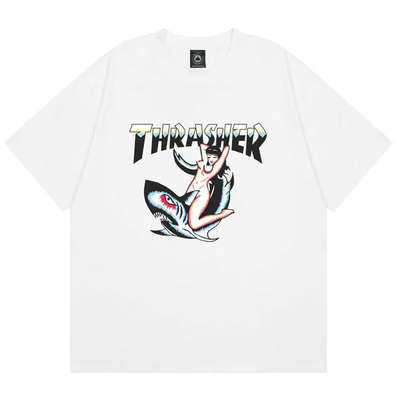 SHARK T-SHIRT -WHITE