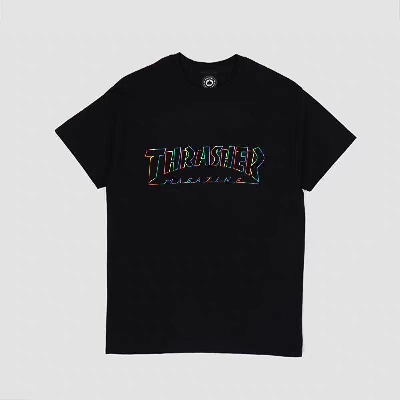 THRASHER  T-SHIRT - BLACK