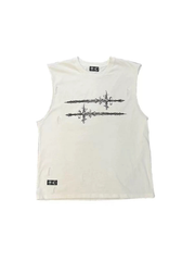Thug Club Dual‑Sword Distressed Sleeveless Tank