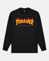 FLAME - LONGSLEEVE - BLACK