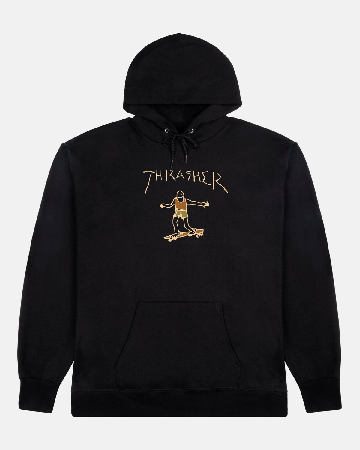 GONZ - HOODIE - BLACK / BROWN