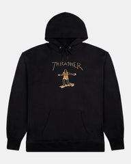 GONZ - HOODIE - BLACK / BROWN