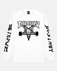GOAT DESTROY LONGSLEEVE - WHITE
