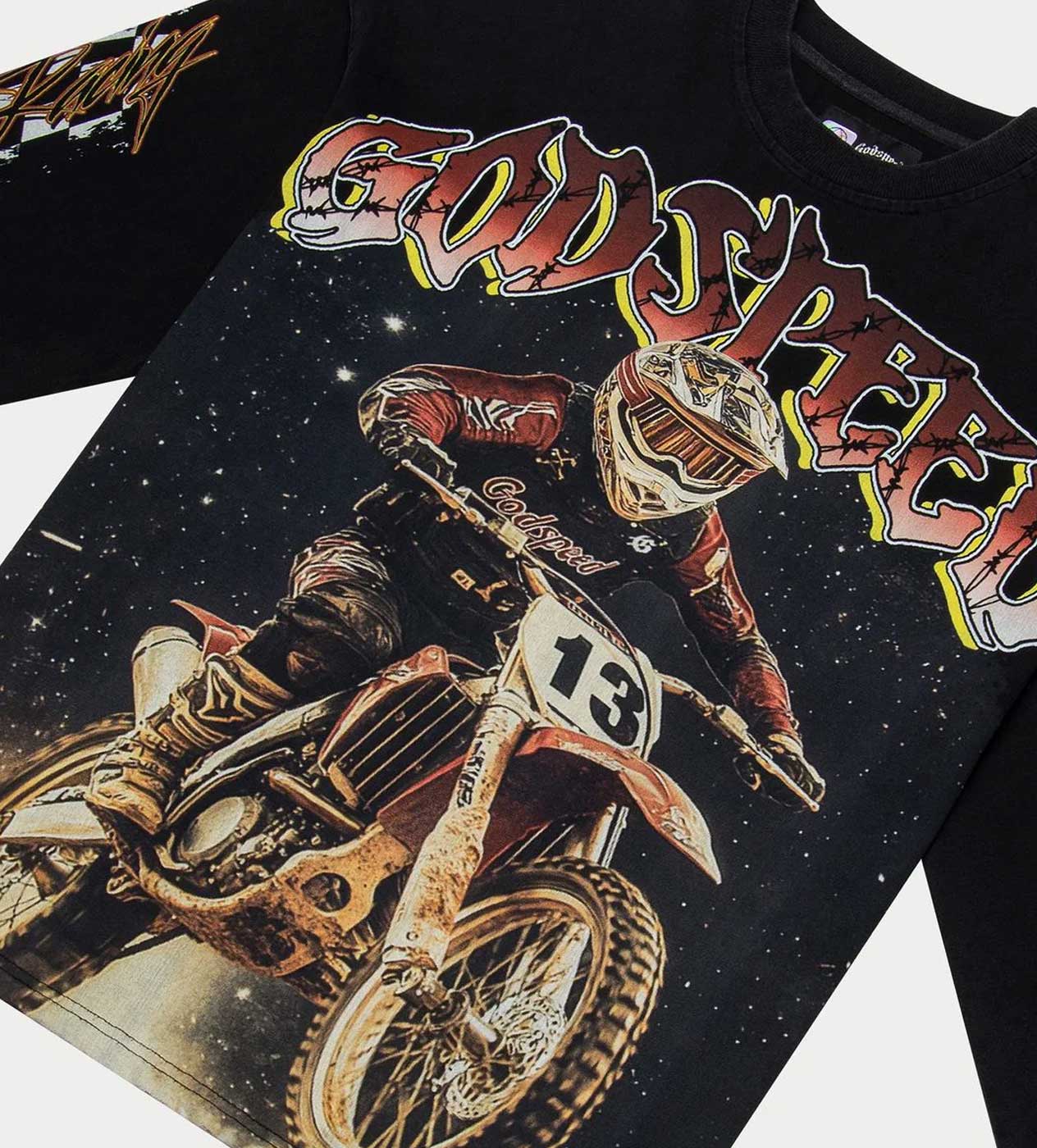Godspeed Full Throttle L/S Tee Black