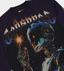Godspeed Sputnik L/S Tee Navy