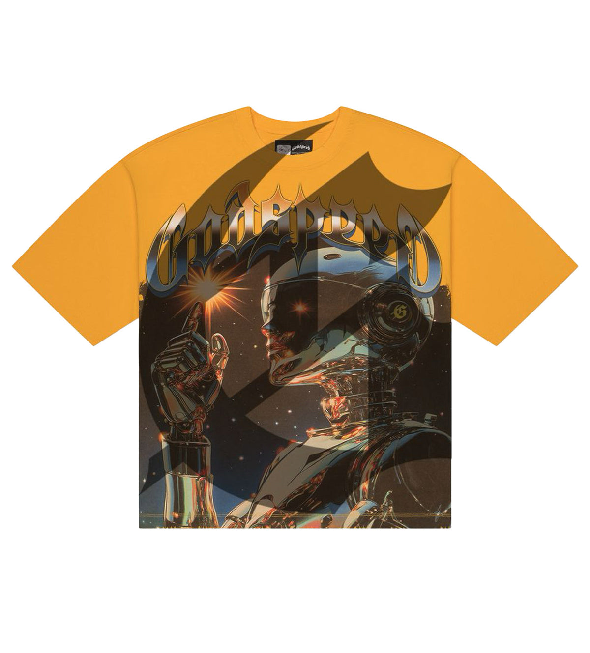 Godspeed Sputnik Moment Tee Yellow
