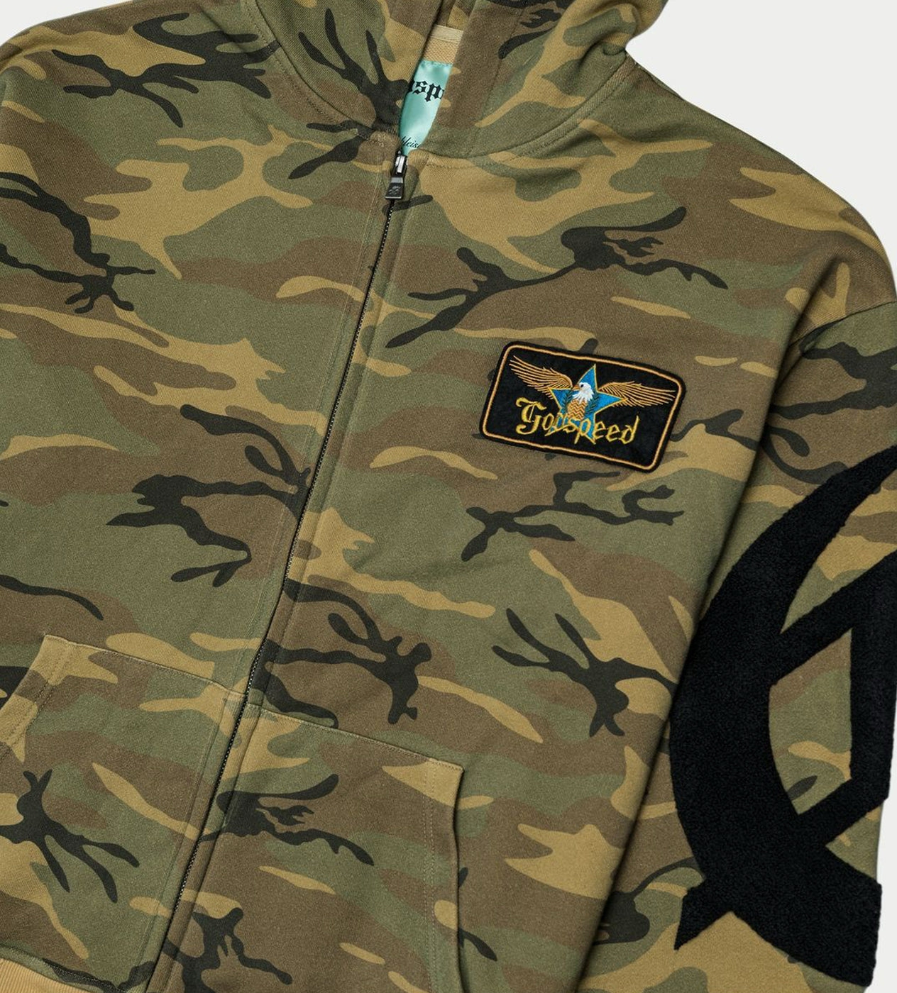 Godspeed Squadron Hoodie Camo Green