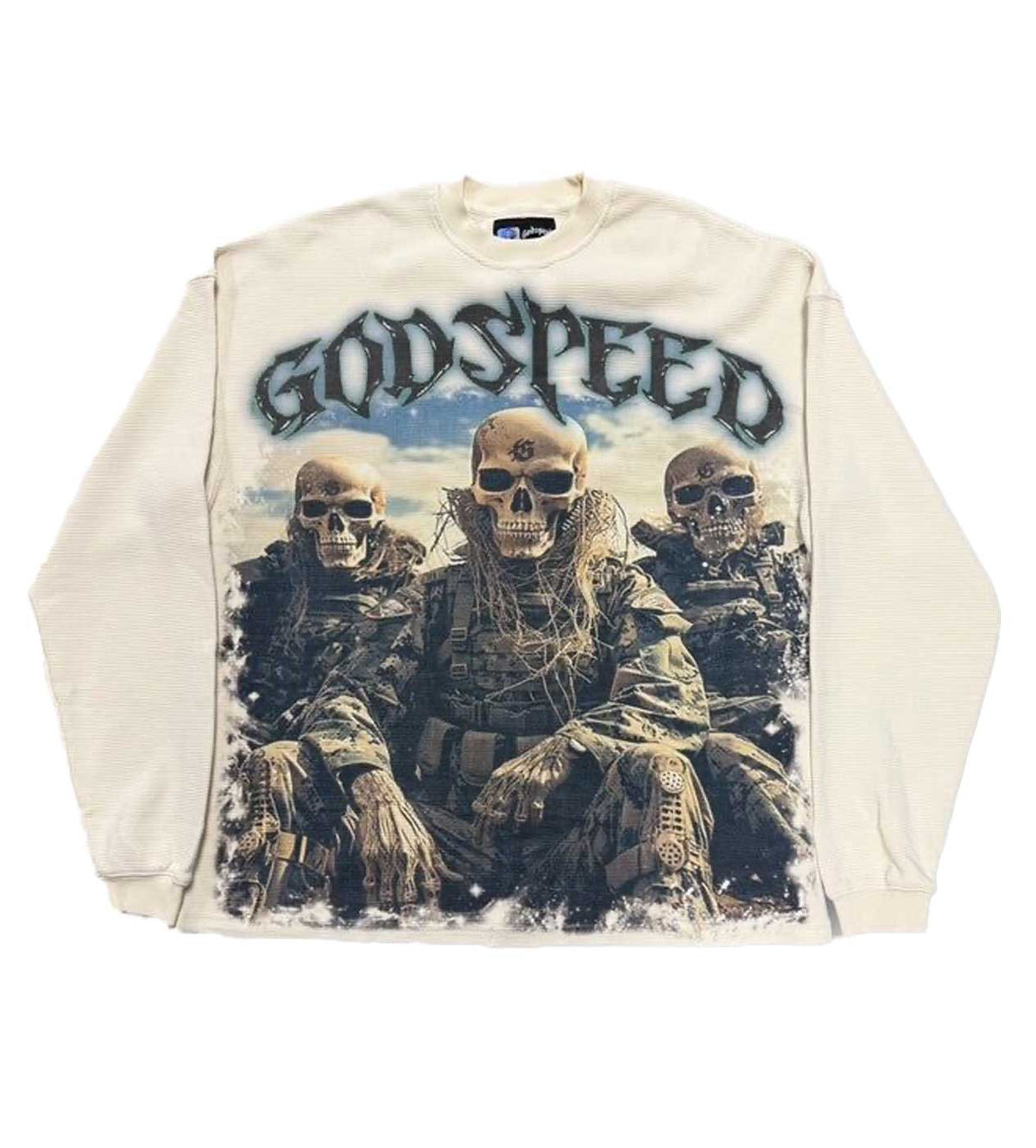 Godspeed Squadron Thermal L/S Tee Bone