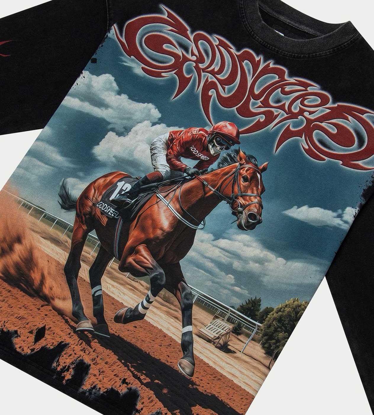 Godspeed Thorough L/S Tee Black Wash