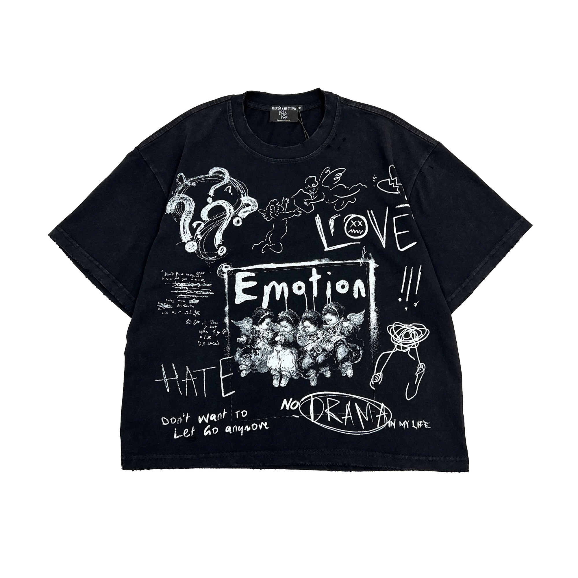 Black “Chaos” Tee