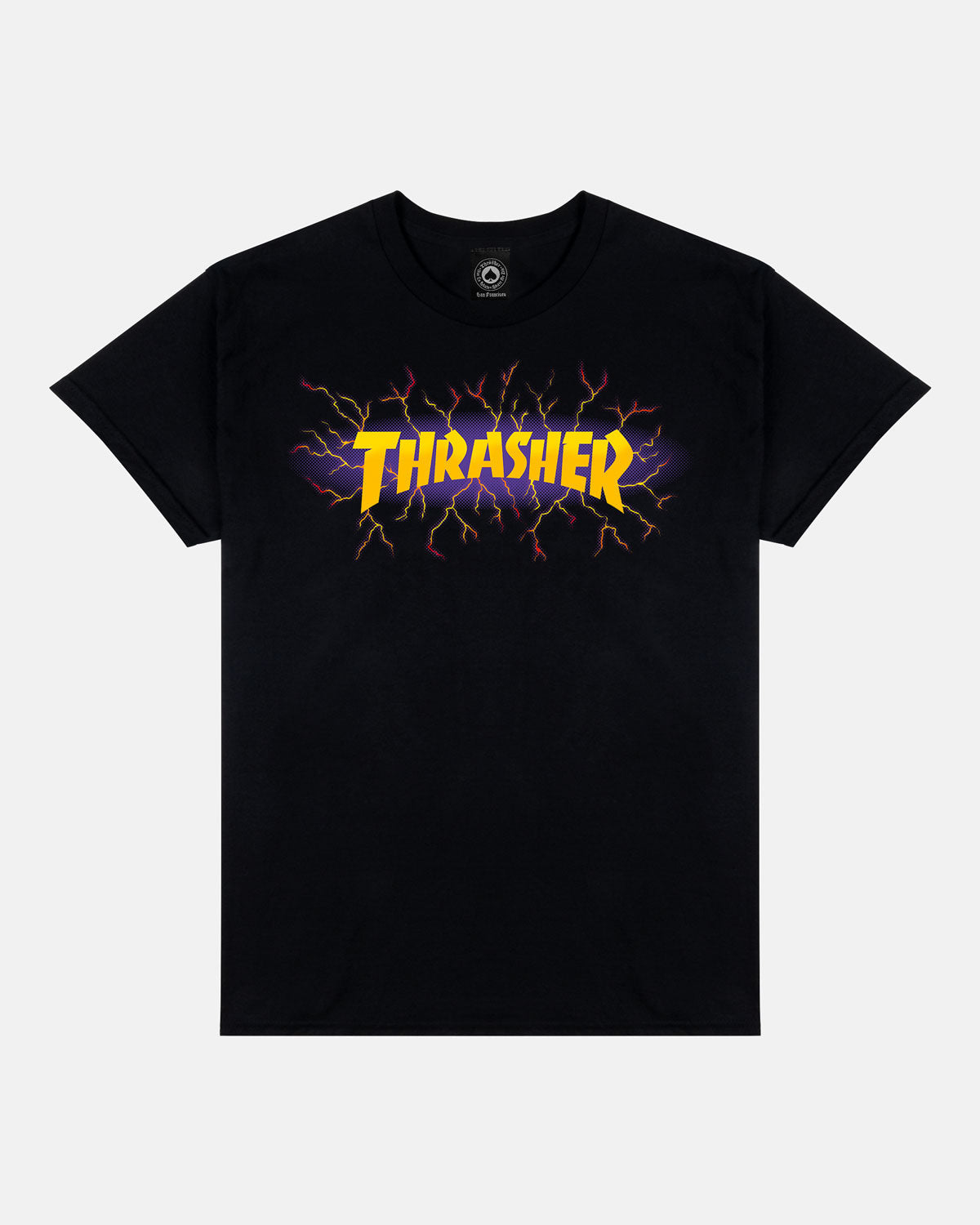LIGHTNING T-SHIRT - BLACK