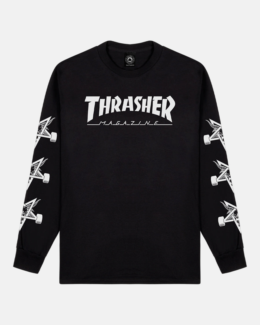 MAG GOAT LONGSLEEVE - BLACK