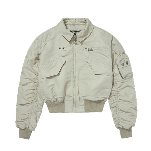 Thug Club trendy brand Star Moon Rivet Bomber Bomber Boom Jacket Cotton Clothes American Autumn and Winter Heavy Casual Jacket