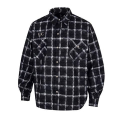 Thug Club American retro checkered long sleeved shirt, men's and women's loose and versatile casual trendy brand jacket jacket, autumn