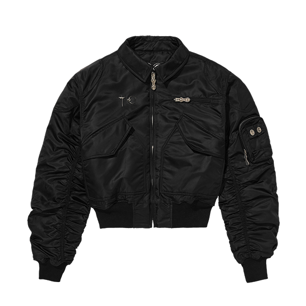 Thug Club trendy brand Star Moon Rivet Bomber Bomber Boom Jacket Cotton Clothes American Autumn and Winter Heavy Casual Jacket