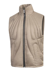 2026 Winter New Thug Club Down Jacket, Vest, Stand up Collar, Zipper, Warm Tank Top, Thickened Casual Coat