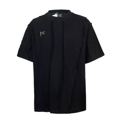 Thug Club Raw Spliced Metal Logo Black Tee