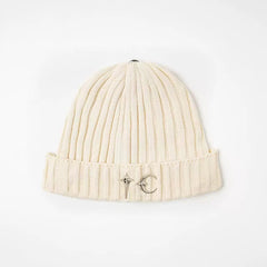 Spot Thug Club 25FW Metal Star and Moon Logo Knitted Wool Hat Cold Hat Autumn/Winter Hoodie for Men and Women