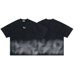Thug Club Smoke‑Dye Mini Logo Tee