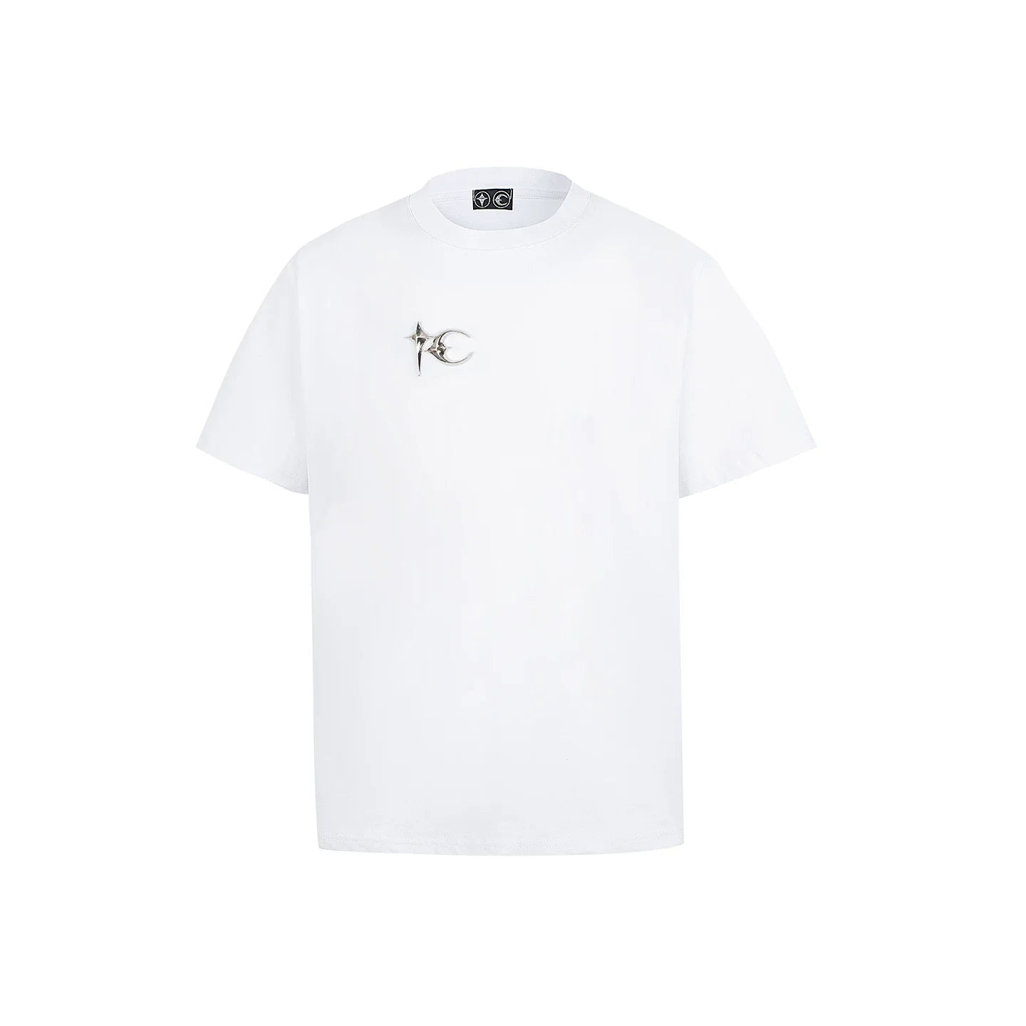 Thug Club Metal‑Look Logo Basic Tee