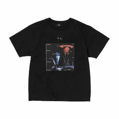 Thug Club Cosmic‑Chart Black Graphic Tee