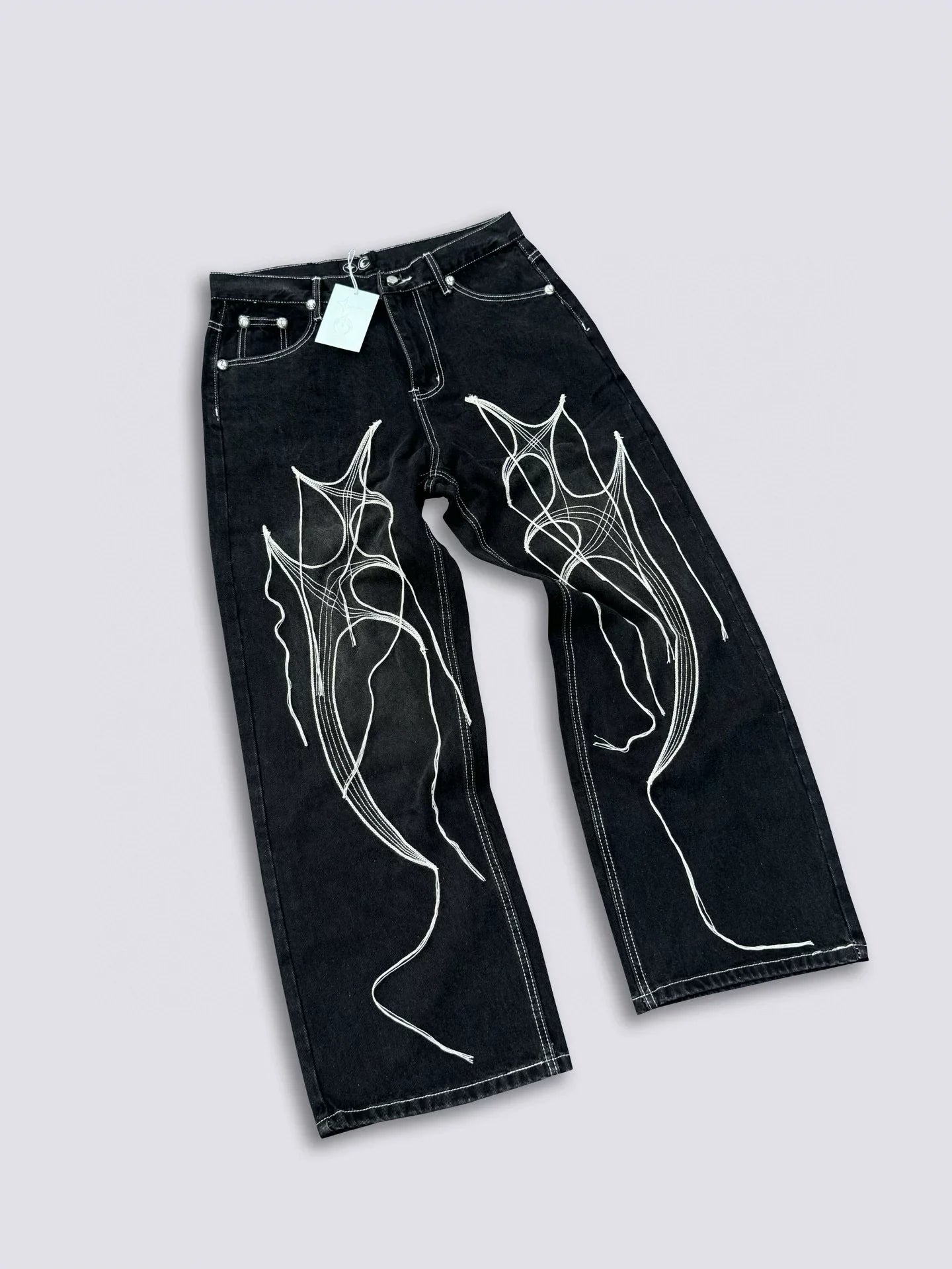 Thug Club 22 Retro washed denim jeans