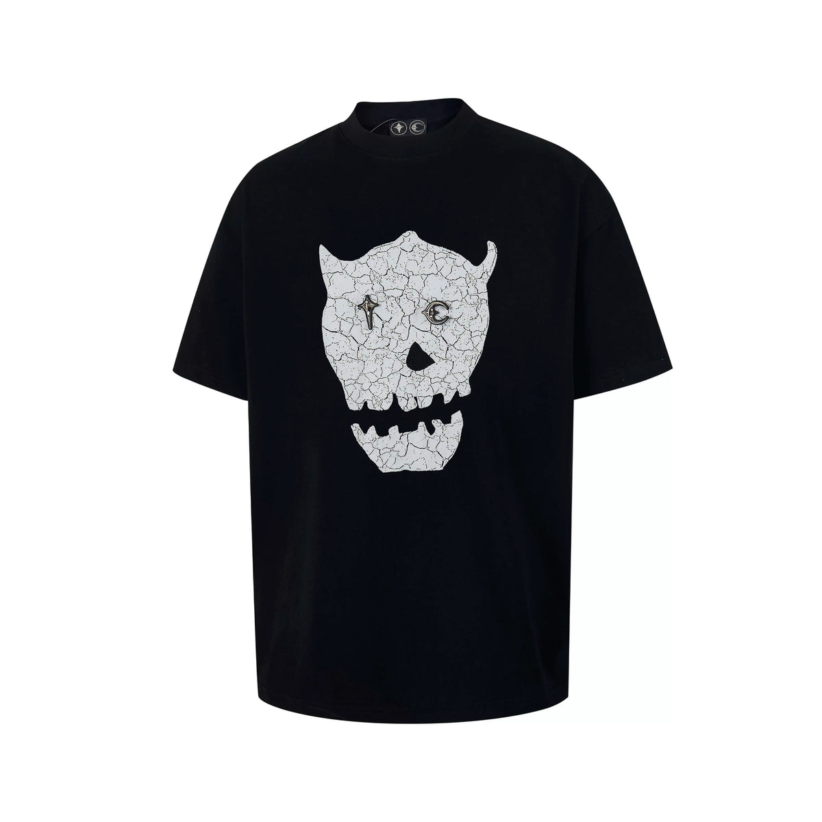 Thug Club Cracked‑Devil Graphic Tee