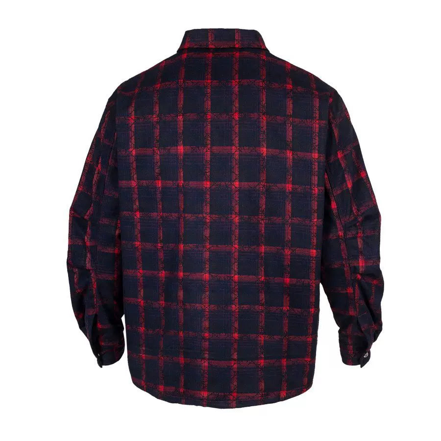 Thug Club American retro checkered long sleeved shirt, men's and women's loose and versatile casual trendy brand jacket jacket, autumn