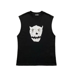 Thug Club Cracked‑Devil Cut‑Off Tank
